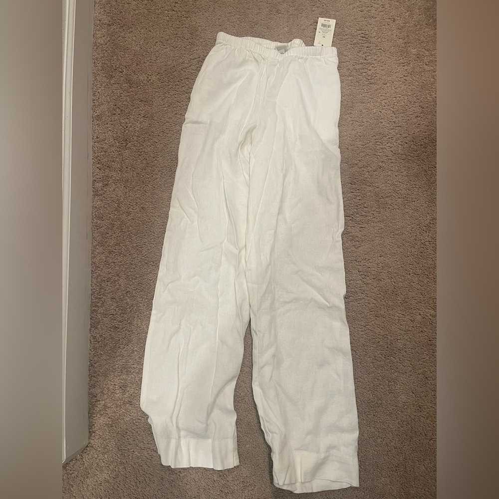 a new day Women's White Straight Leg Pants